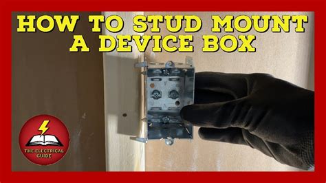 metal electerical box mounting system|electrical box for existing drywall.